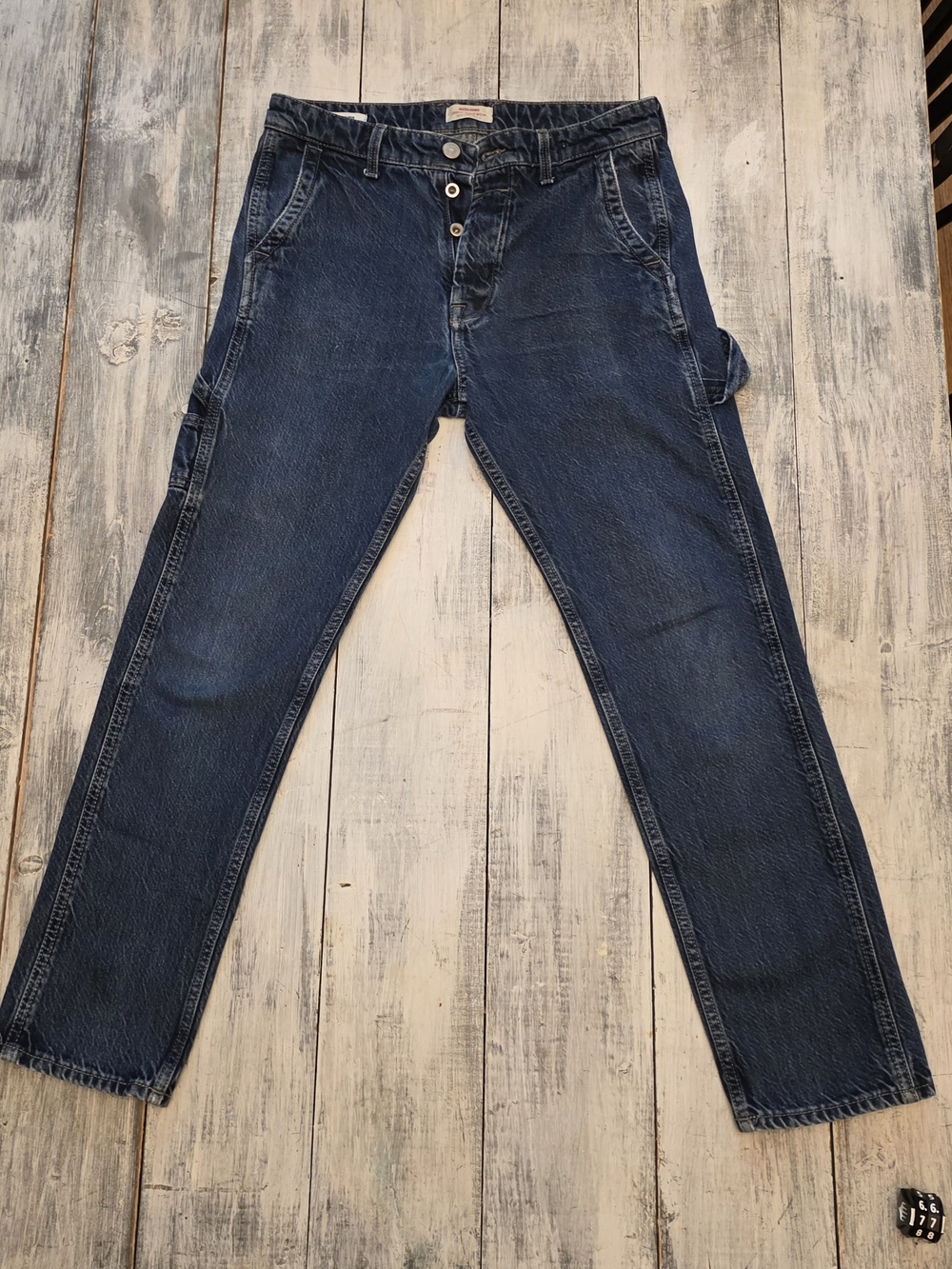 Jack and Jones Urban Jean Wear Blue Straight Leg Jeans Loose/Chris sz 28